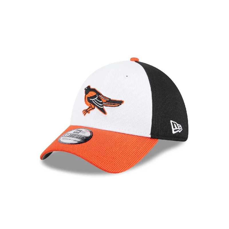 Men’s modern bucket hat-Baltimore Orioles 2024 Batting Practice 39THIRTY Stretch Fit Hat