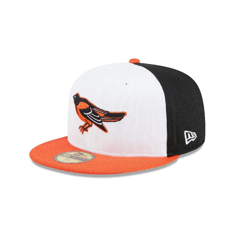 Men’s trendy suede bracelet-Baltimore Orioles 2024 Batting Practice 59FIFTY Fitted Hat