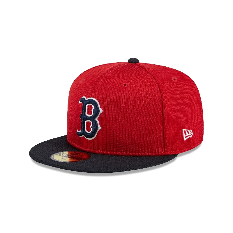 Men’s stylish suede gloves-Boston Red Sox 2024 Batting Practice 59FIFTY Fitted Hat