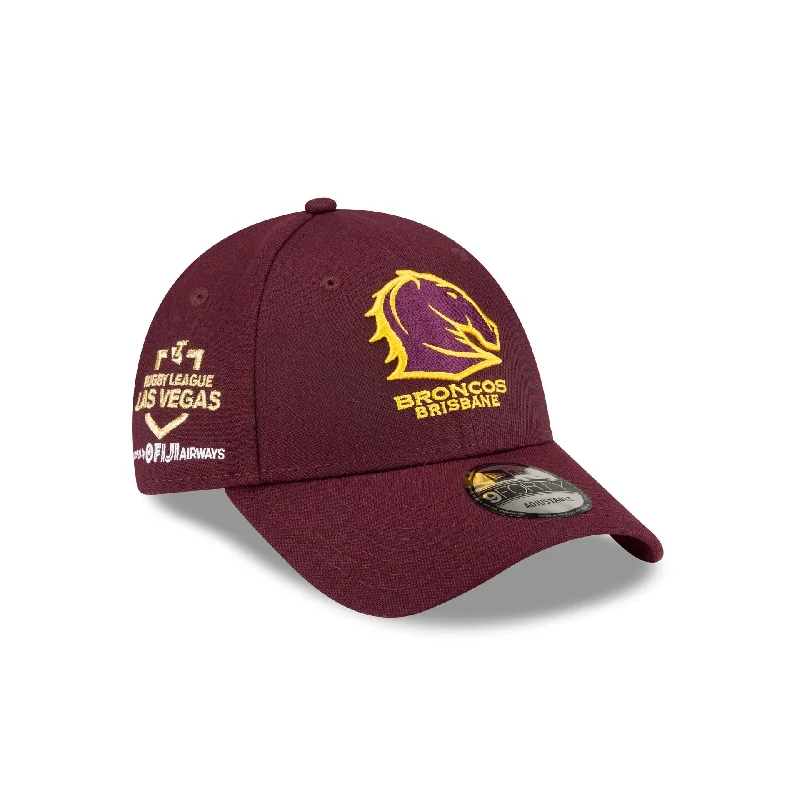 Men’s bold suede keychain-Brisbane Broncos National Rugby League 9FORTY Snapback Hat