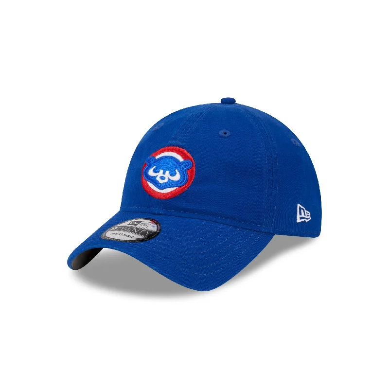 Men’s bright bucket hat-Chicago Cubs 2024 Batting Practice 9TWENTY Adjustable Hat