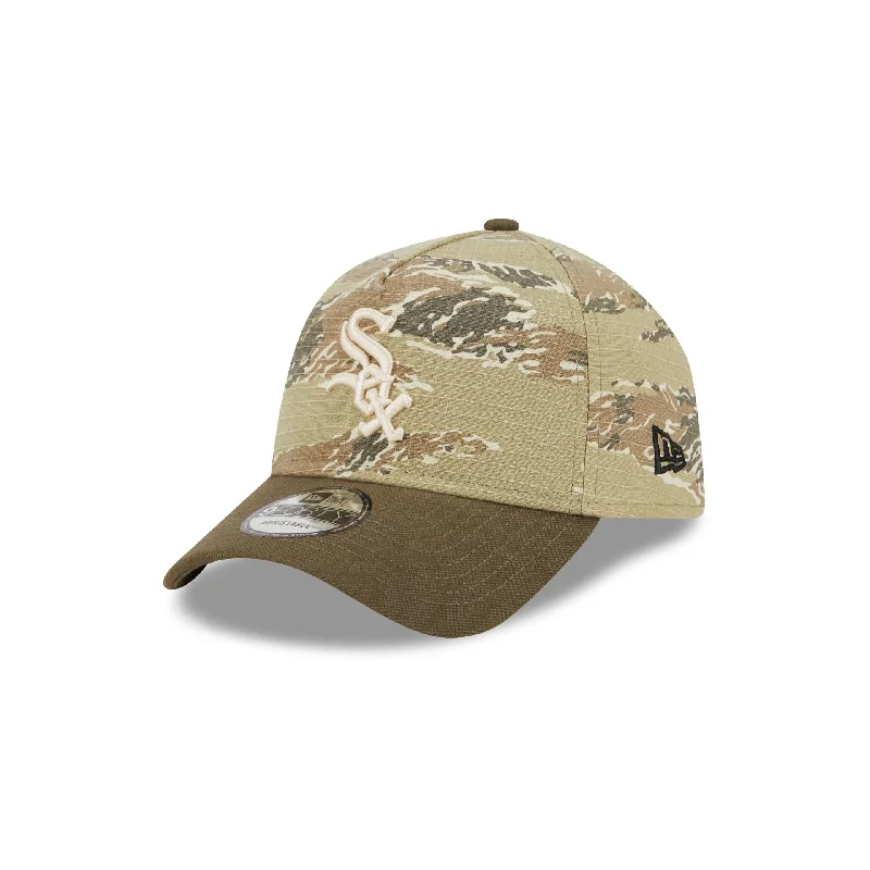 Men’s modern bucket hat-Chicago White Sox Tiger Camo 9FORTY A-Frame Snapback Hat