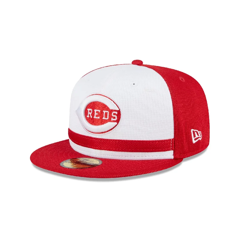 Men’s breathable signet bracelet-Cincinnati Reds 2024 Batting Practice 59FIFTY Fitted Hat