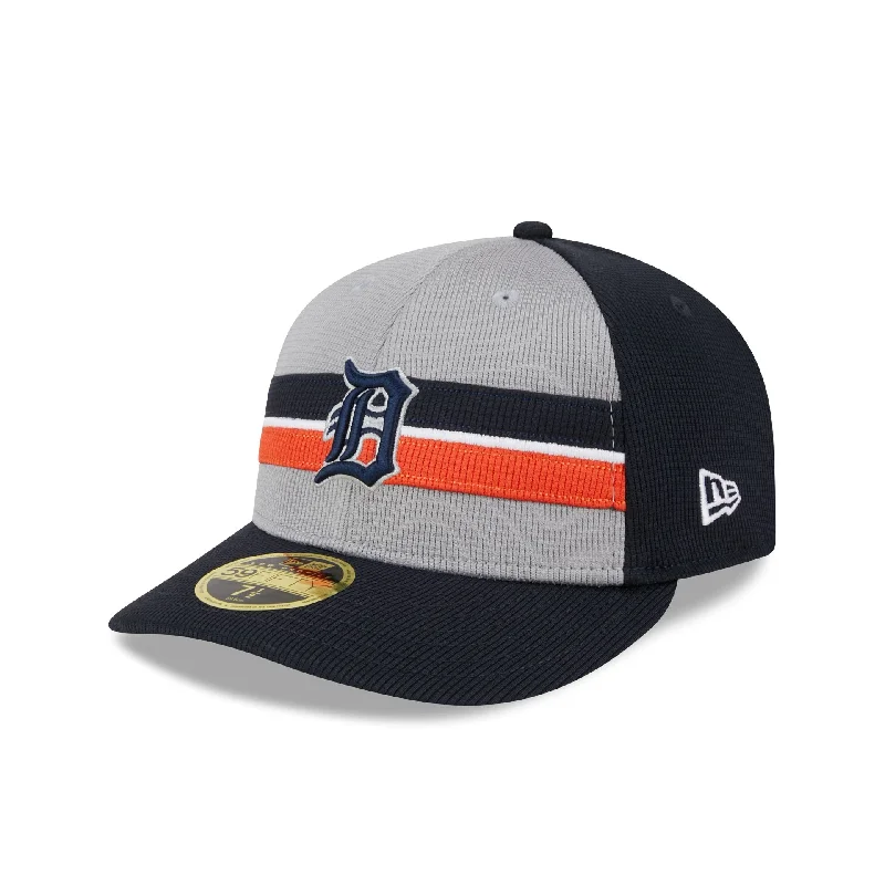 Men’s comfy woven socks-Detroit Tigers 2024 Batting Practice Low Profile 59FIFTY Fitted Hat