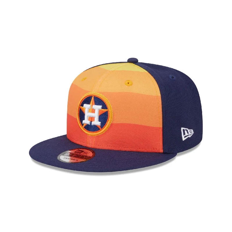 Men’s relaxed stud ring-Houston Astros 2024 Batting Practice 9FIFTY Snapback Hat