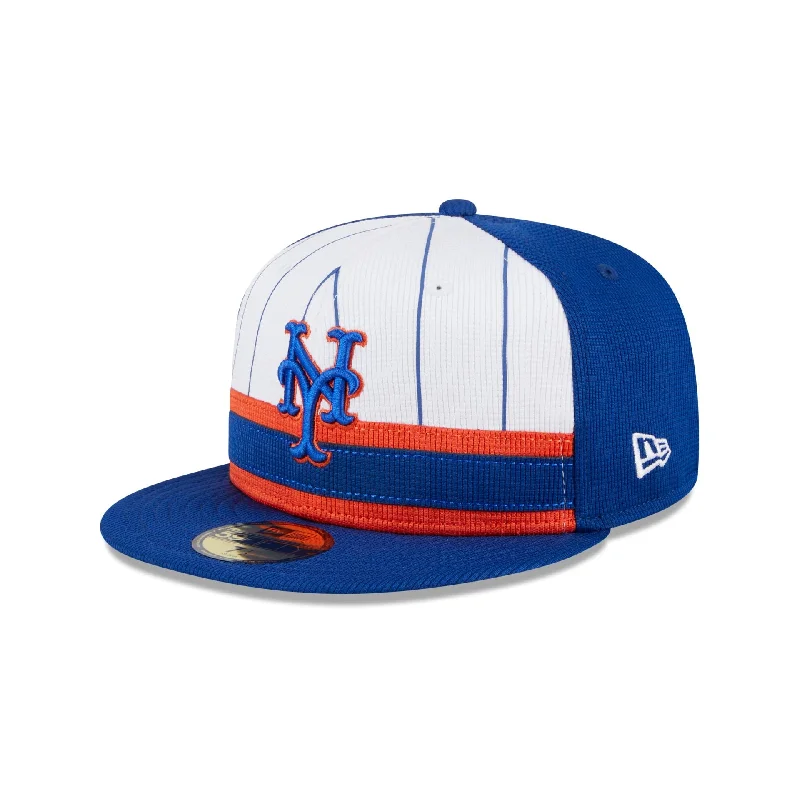 Men’s bright suede keychain-New York Mets 2024 Batting Practice 59FIFTY Fitted Hat