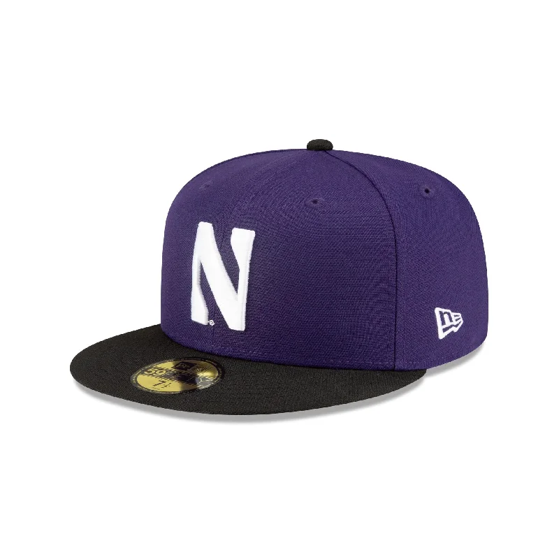 Men’s bold woven belt-Northwestern Wildcats 59FIFTY Fitted Hat