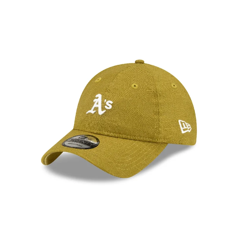 Men’s bright woven tie-Oakland Athletics Green Hemp 9TWENTY Adjustable Hat