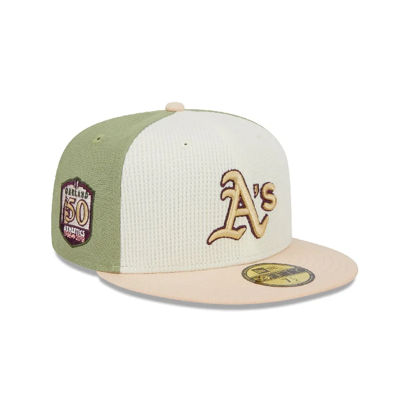 Men’s durable square sunglasses-Oakland Athletics Thermal Front 59FIFTY Fitted Hat