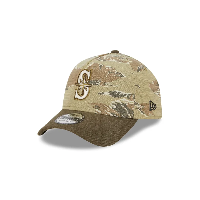 Men’s breathable square sunglasses-Seattle Mariners Tiger Camo 9FORTY A-Frame Snapback Hat