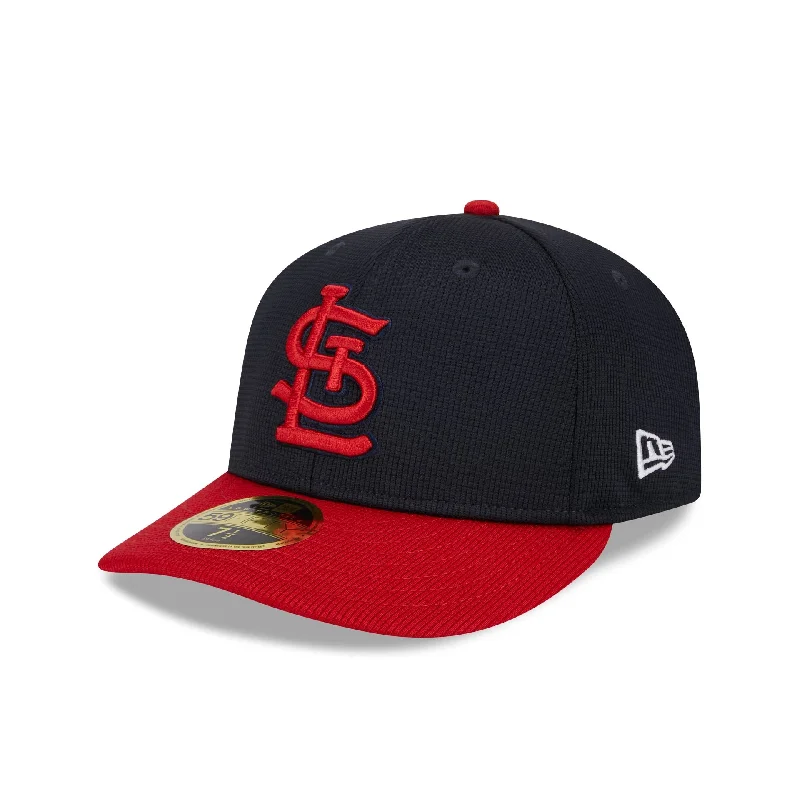 Men’s casual bucket cap-St. Louis Cardinals 2024 Batting Practice Low Profile 59FIFTY Fitted Hat