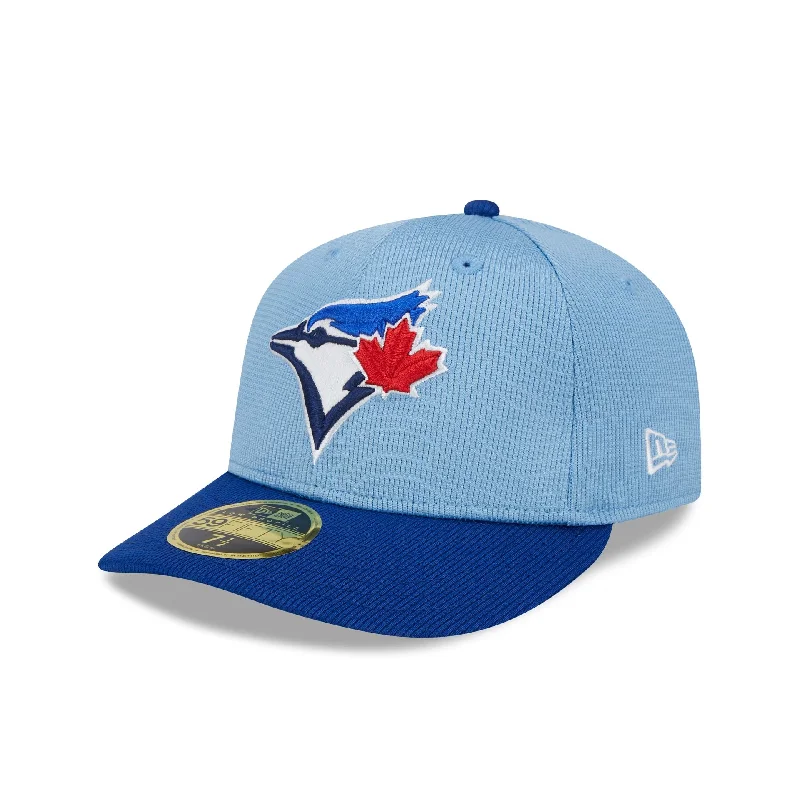 Men’s comfy woven socks-Toronto Blue Jays 2024 Batting Practice Low Profile 59FIFTY Fitted Hat