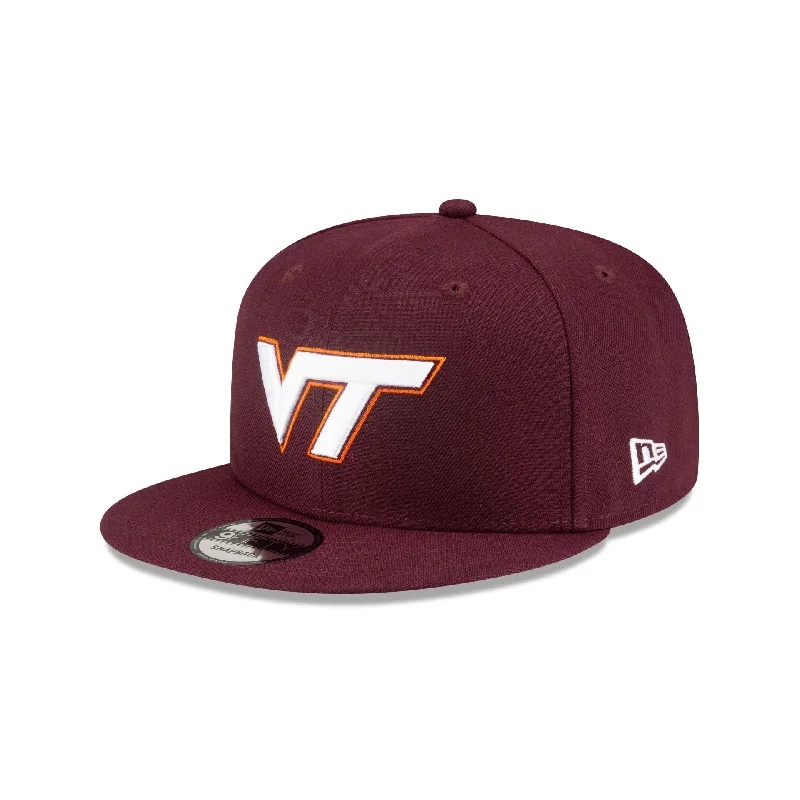 Men’s soft suede gloves-Virginia Tech Hokies 9FIFTY Snapback Hat