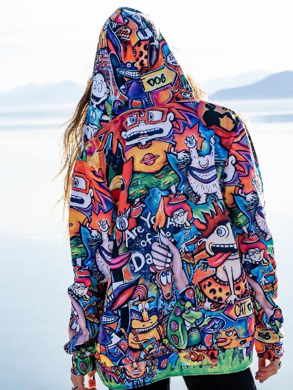 Men’s soft panel hoodie-90's Nostalgia Unisex Hoodie