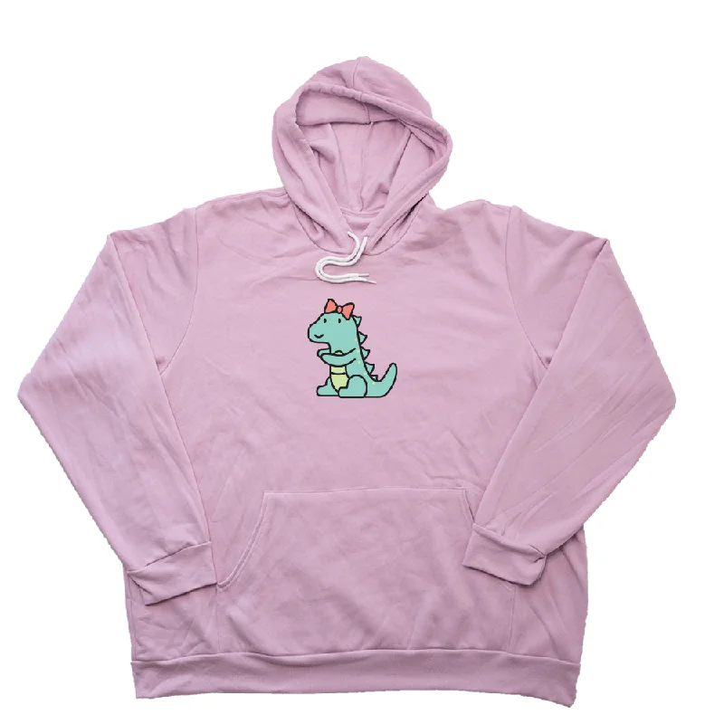 Men’s bold marled hoodie-Dino Dani Kid's Giant Hoodie