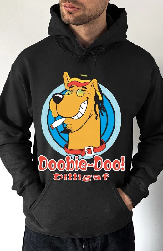 Men’s bright jersey hoodie-Doobie Doo Pullover Hoodie