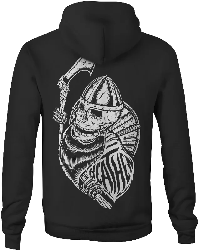 Men’s bold faded hoodie-The Viking Pullover Hoodie