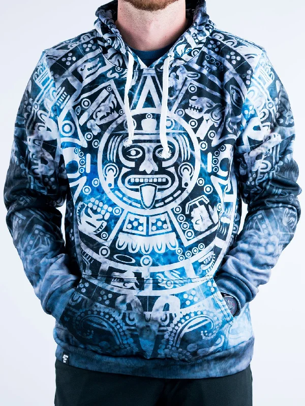 Men’s bold acid-wash hoodie-Totem Unisex Hoodie