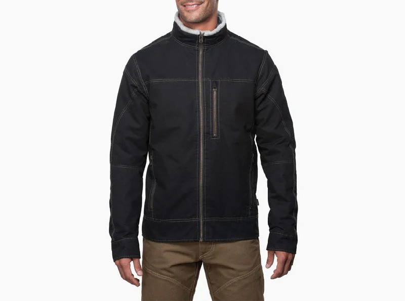 Men’s breathable twill jacket-Burr Jacket Lined