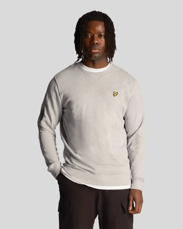 Men’s bold drop-shoulder hoodie-Crew Neck Sweatshirt