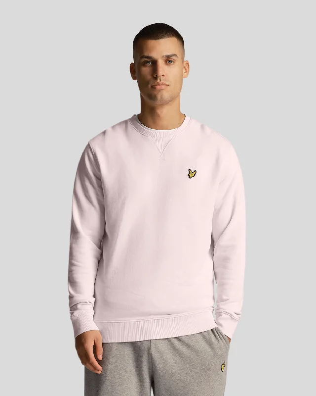 Men’s casual marled sweatshirt-Crew Neck Sweatshirt