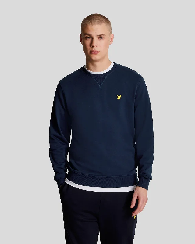 Men’s soft panel hoodie-Crew Neck Sweatshirt