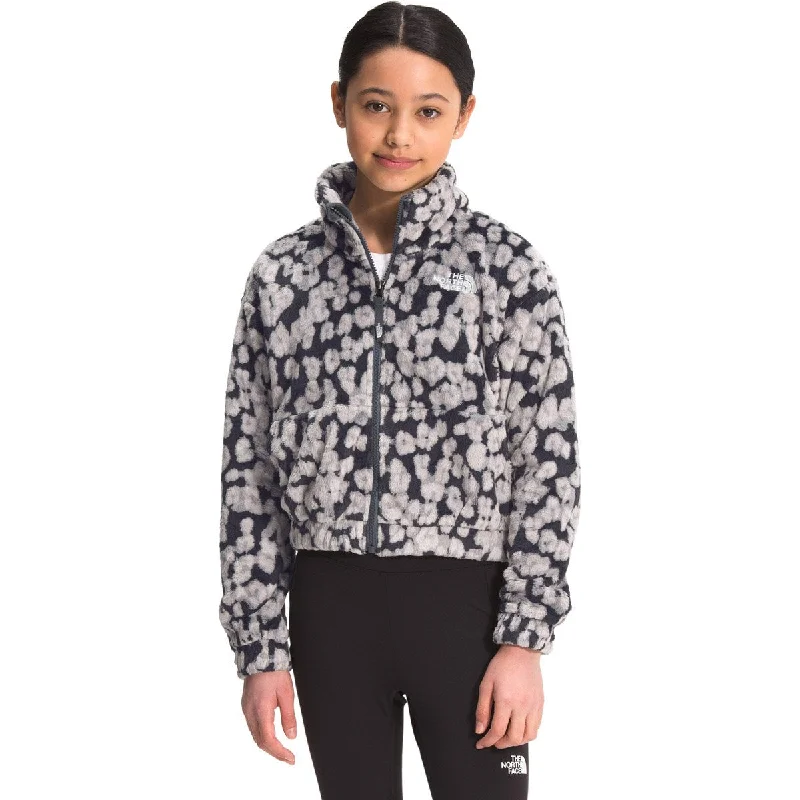 Men’s relaxed twill coat-Girls' Printed Osolita Full Zip Jacket