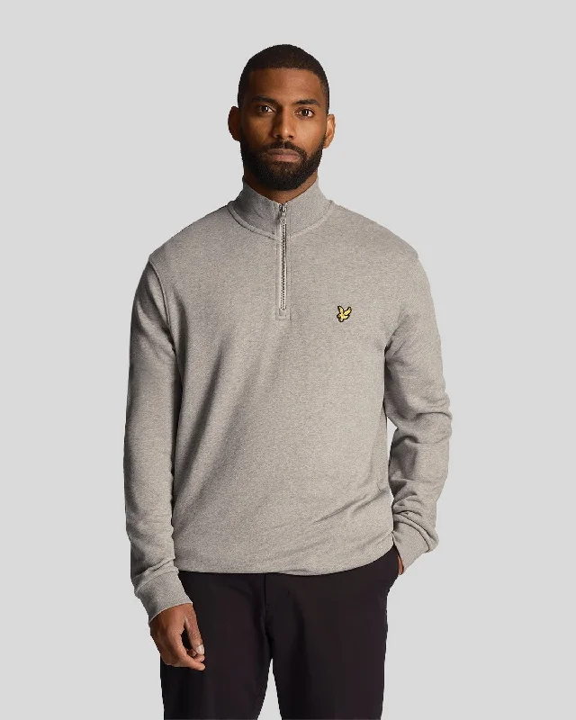 Men’s stylish tonal sweatshirt-Loopback 1/4 Zip Sweatshirt