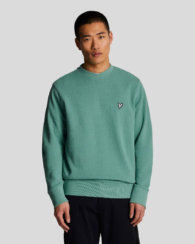 Men’s comfy acid-wash sweatshirt-Loopback Utility Sweatshirt