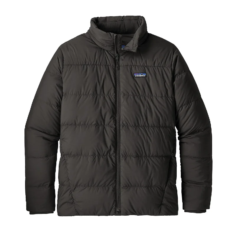 Men’s soft shacket jacket-Men's Silent Down Jacket