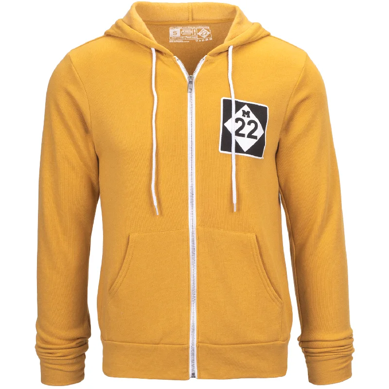 Men’s stylish bamboo hoodie-M22 ZIP HOOD