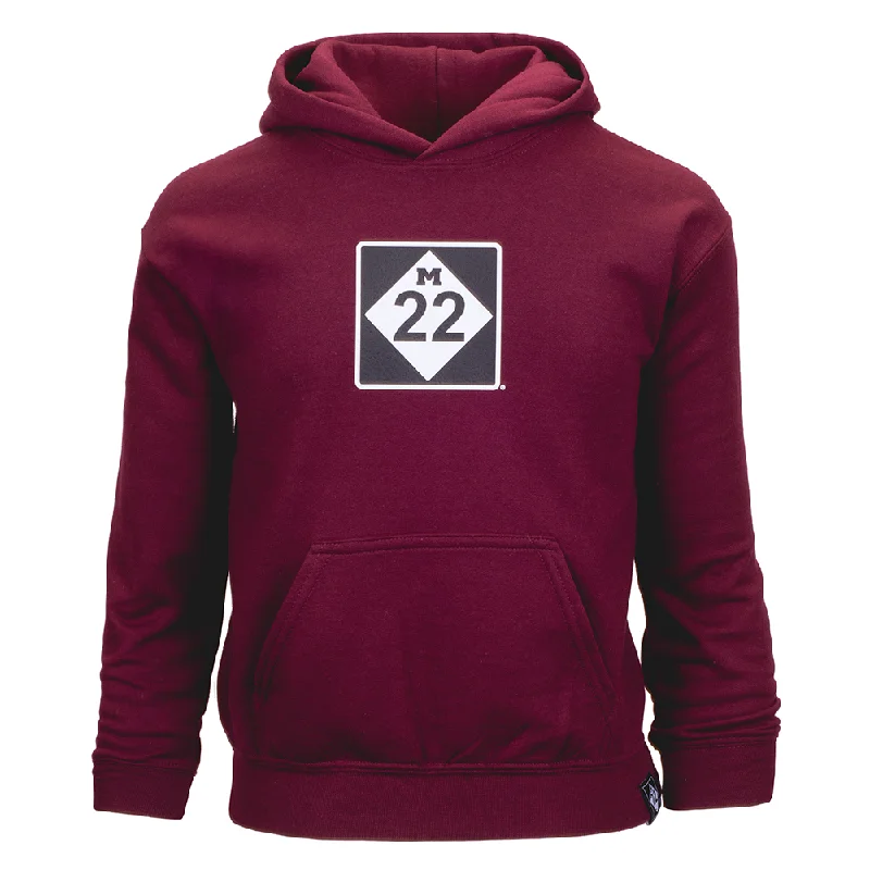 Men’s lightweight faded hoodie-M22 YOUTH HOOD