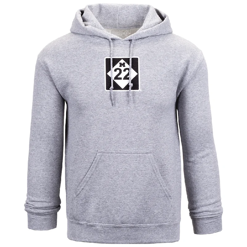 Men’s modern marled hoodie-M22 HOOD