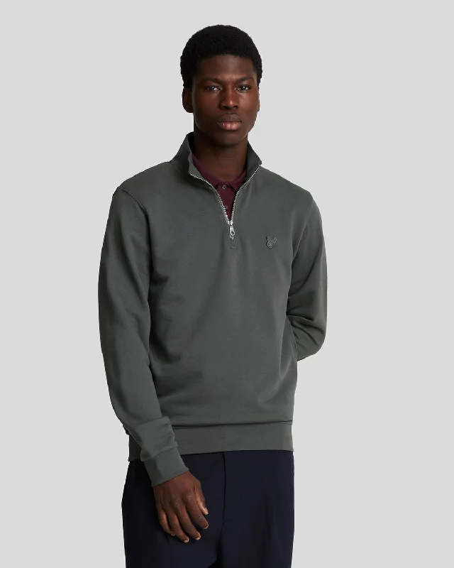 Men’s modern marled hoodie-Tonal Eagle 1/4 Zip Sweatshirt