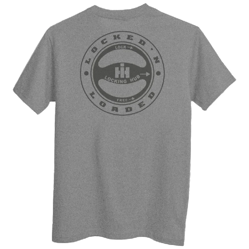 Men’s stylish distressed top-Locked & Loaded Hub Tee