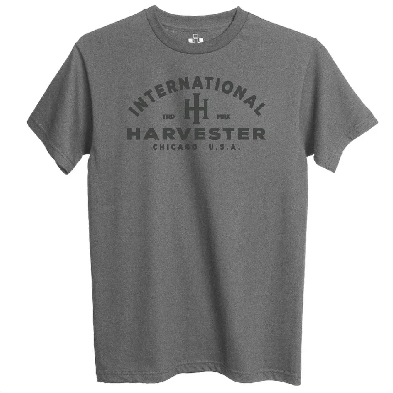 Men’s bold supima top-Harvester Vintage Logo Tee