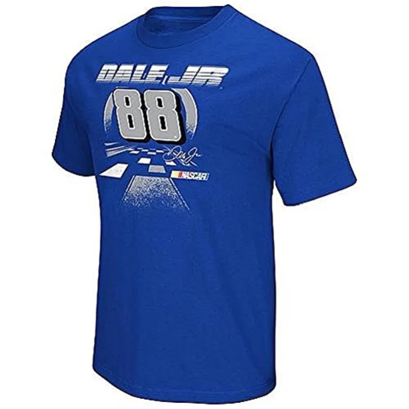 Men’s lightweight tribal shirt-NASCAR Mens Dale Earnhardt Jr. Graphic T-Shirt, Blue, Medium