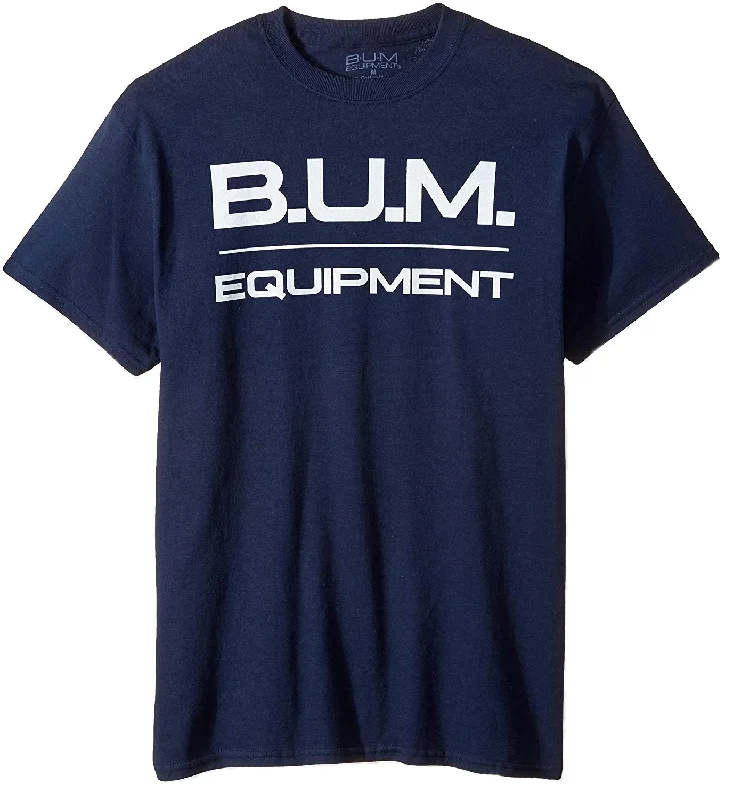 Men’s lightweight chevron shirt-Navy B.U.M. Comfort Tee