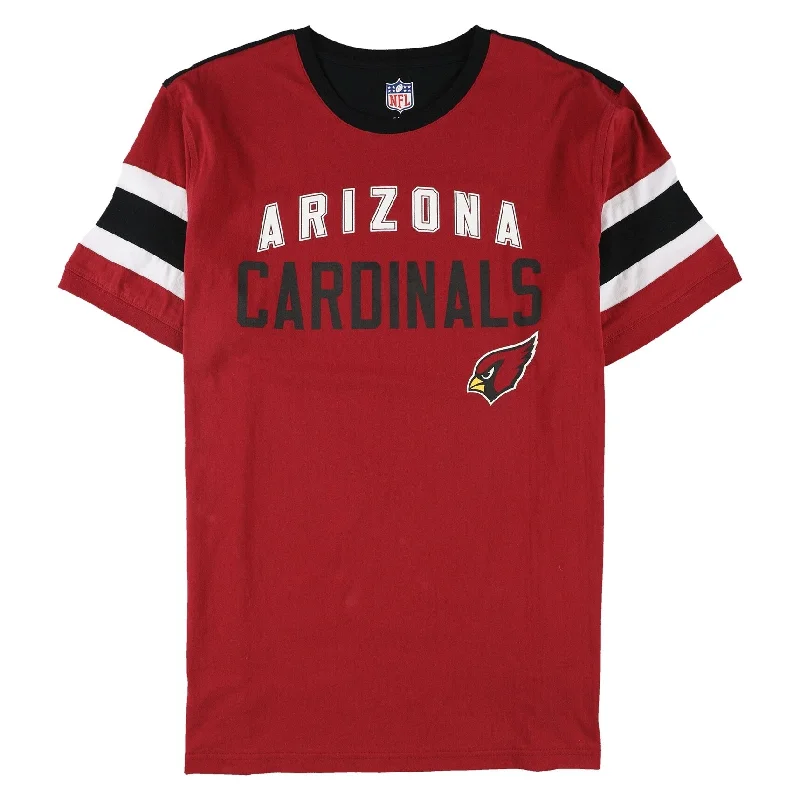 Men’s bold distressed shirt-NFL Mens Arizona Cardinals Graphic T-Shirt, Red, 3XL