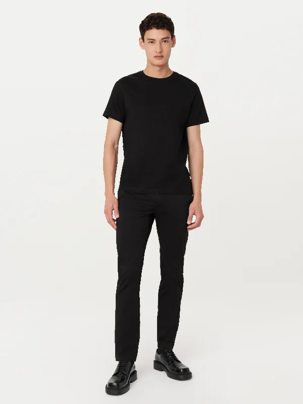 Men’s lightweight tribal shirt-The Essential Slim T-Shirt in Black