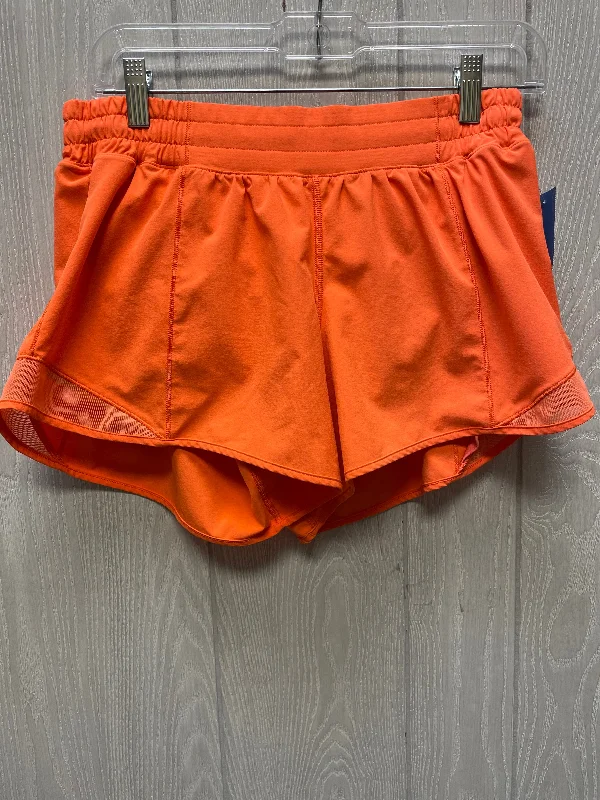 Men’s slim-fit ripcord pants-Athletic Shorts By Lululemon In Orange, Size: 10