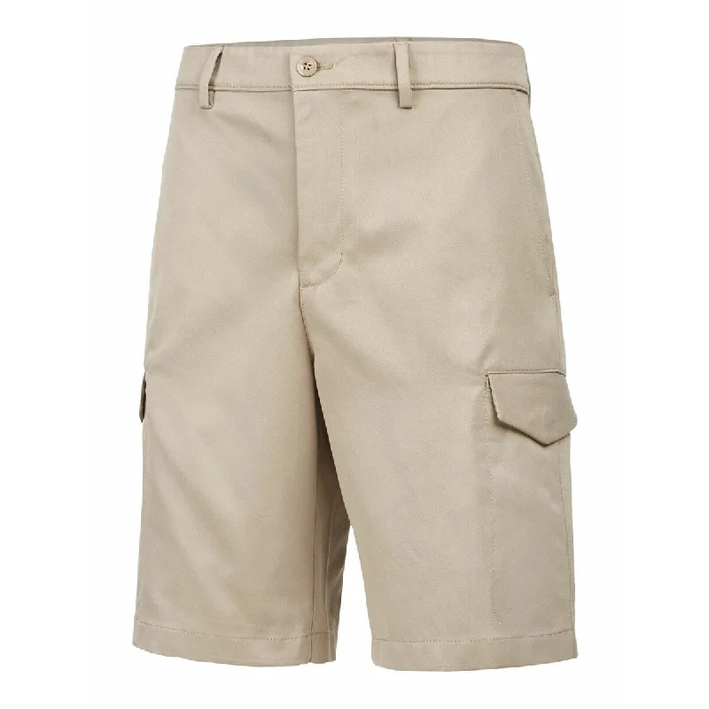 Men’s bold herringbone pants-Attack Life by Greg Norman Men's 10" Cargo Shorts Beige Size 30