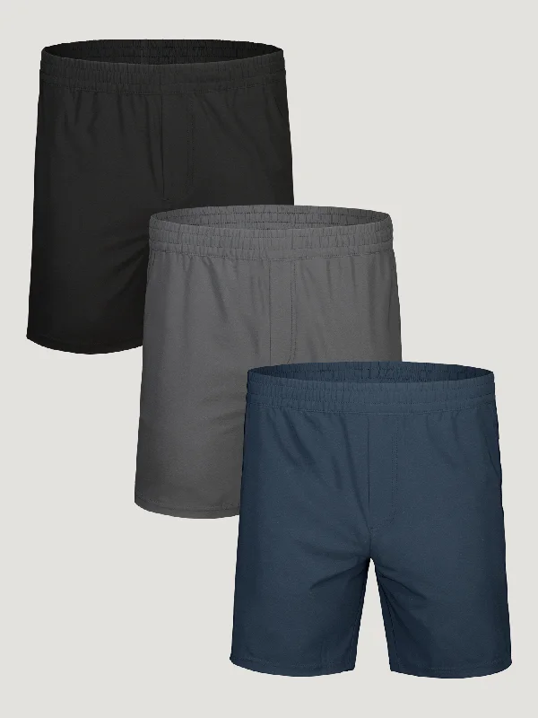 Men’s durable duck trousers-Best Sellers Stretch Performance Shorts 3-Pack