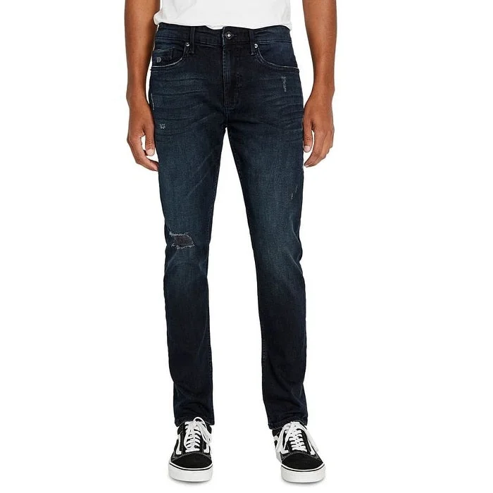 Men’s breathable moleskin jeans-Buffalo David Bitton Men's Heather Jeans Blue Size 30X30