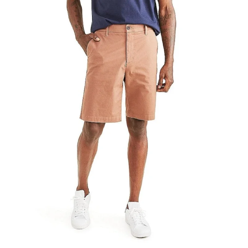 Men’s bold duck pants-Dockers Men's Ultimate Short With Supreme Flex Stretch Fabric Chino Short Brown Size 44