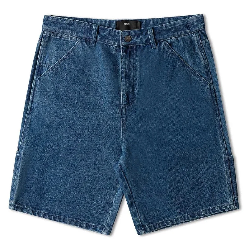 Men’s casual moleskin pants-Former Reynolds Denim 21' Walk Shorts - Blue Stone