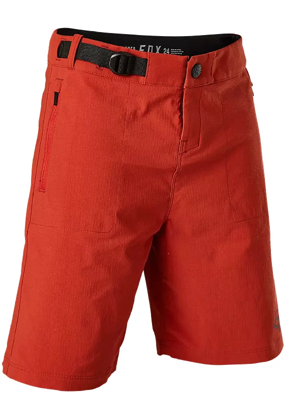 Men’s durable duck trousers-Fox Junior Ranger Mountain Bike Shorts With Liner