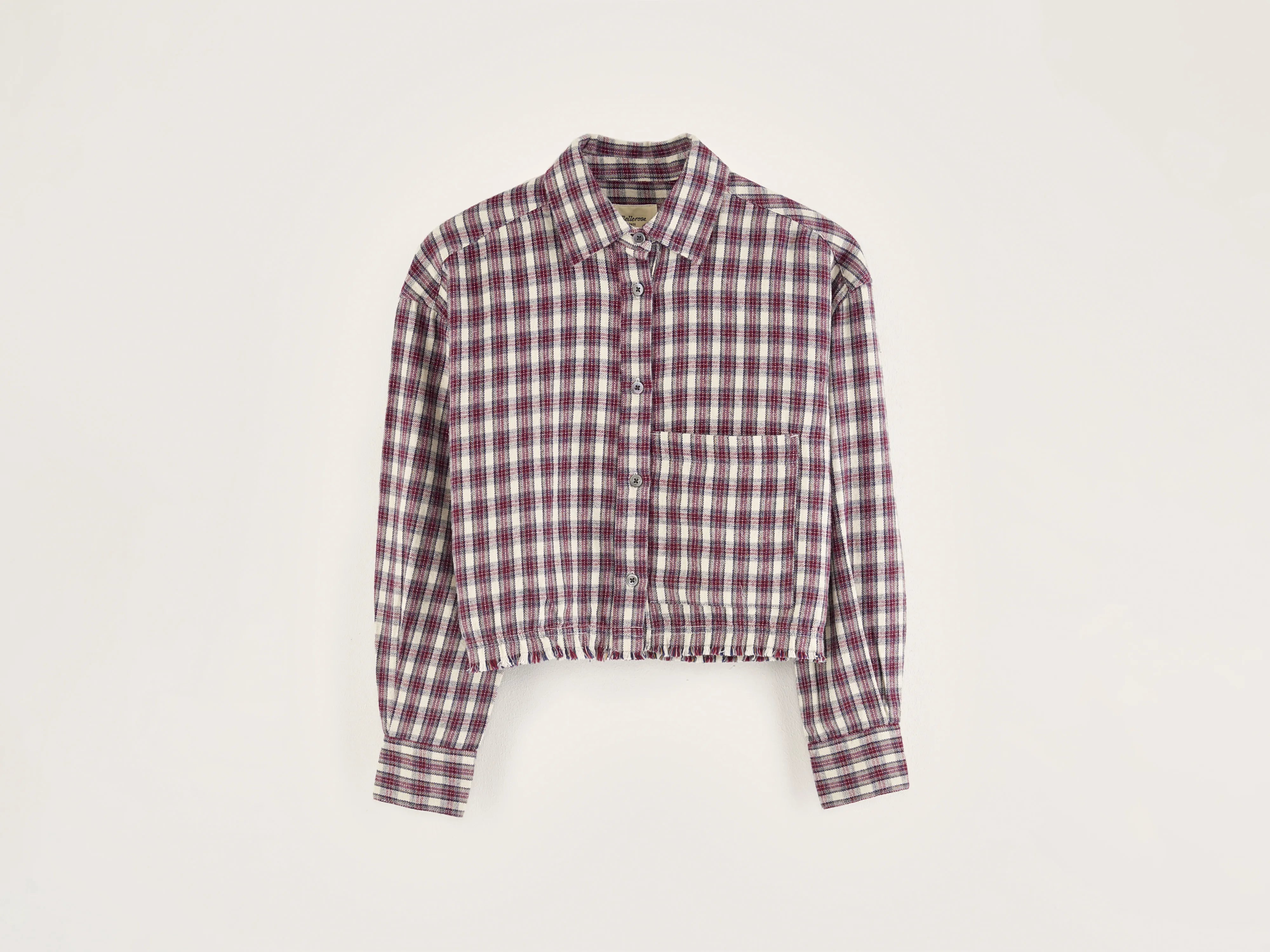 Men’s lightweight oxford shirt-Higgle boxy shirt (242 / G / CHECK A)