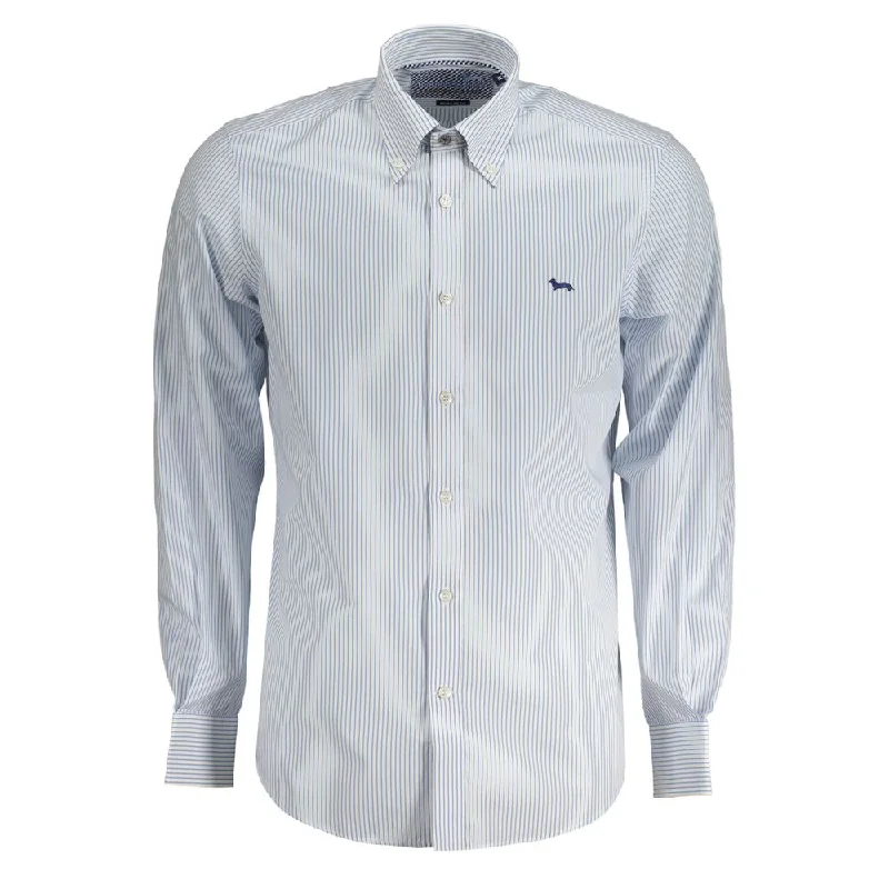 Men’s casual popover shirt-Harmont & Blaine  Cotton Men's Shirt