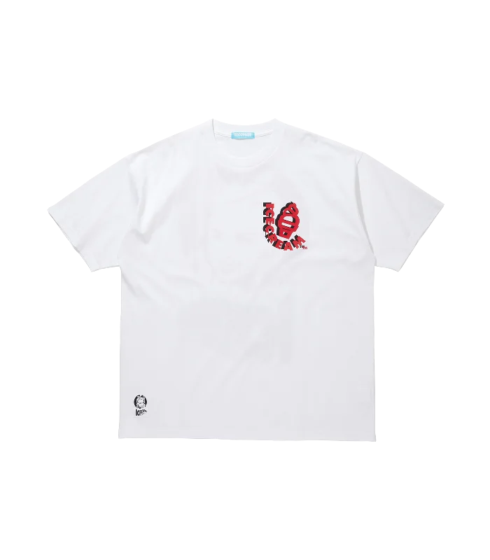 Men’s relaxed dri-fit tee-ICECREAM T-SHIRT - WHITE